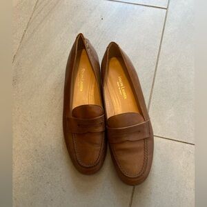 Ralph Lauren Tan Leather Loafers